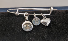 Load image into Gallery viewer, Personalized Bangle Bracelet