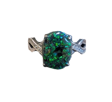 Load image into Gallery viewer, Resin Opal Gem Ring