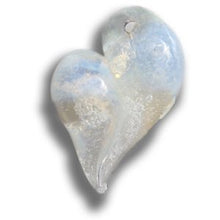 Load image into Gallery viewer, Glass Heart Cremation Pendant