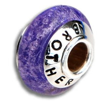 Load image into Gallery viewer, Glass Pandora Style Cremation Bead