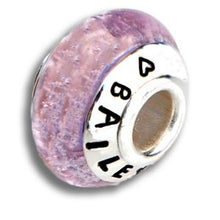 Load image into Gallery viewer, Glass Pandora Style Cremation Bead